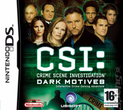 CSI: Dark Motives - DS/DSi Cover & Box Art