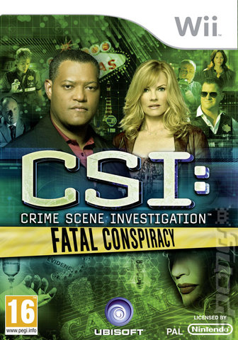 CSI: Fatal Conspiracy - Wii Cover & Box Art