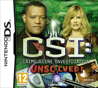 CSI: Unsolved - DS/DSi Cover & Box Art