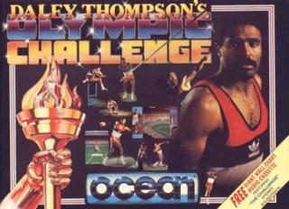 Daley Thompson's Olympic Challenge - C64 Cover & Box Art