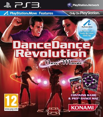 DanceDanceRevolution: New Moves - PS3 Cover & Box Art