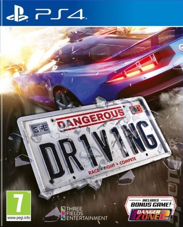Dangerous Driving - PS4 Cover & Box Art