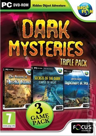 Dark Mysteries: Triple Pack: The Secrets of Arcelia Island, Secrets of the Dark and Written Legends - PC Cover & Box Art