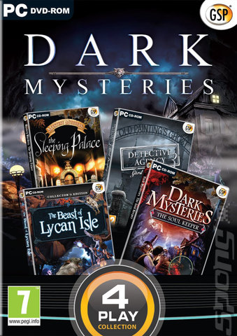 Dark Mysteries: 4 Play Collection - PC Cover & Box Art