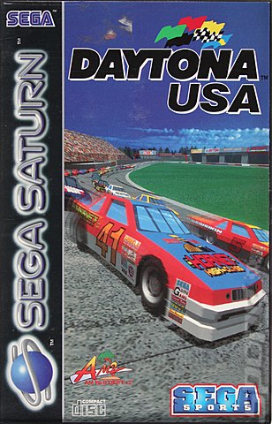 Daytona USA - Saturn Cover & Box Art