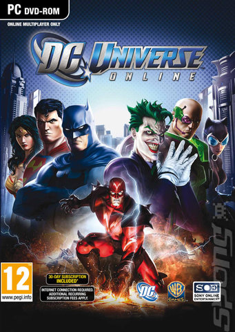 DC Universe Online - PC Cover & Box Art