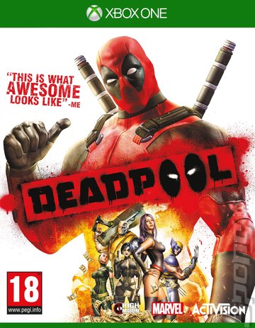 Deadpool - Xbox One Cover & Box Art