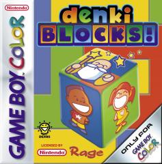 Denki Blocks! - Game Boy Color Cover & Box Art