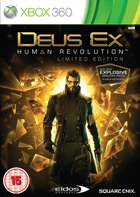 Deus Ex: Human Revolution - Xbox 360 Cover & Box Art