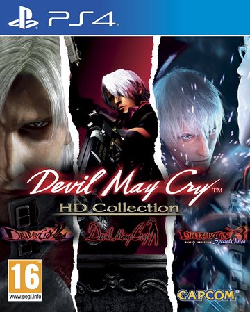 Devil May Cry: HD Collection - PS4 Cover & Box Art
