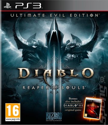 Diablo III: Reaper of Souls: Ultimate Evil Edition - PS3 Cover & Box Art