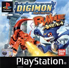Digimon Rumble Arena - PlayStation Cover & Box Art
