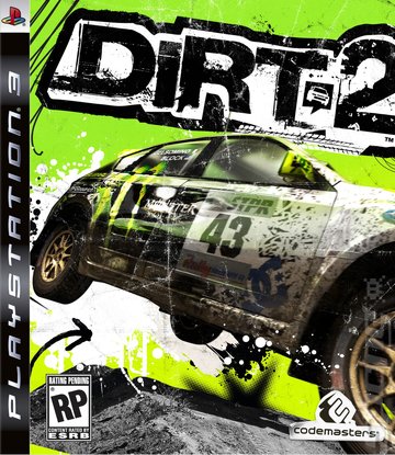 DiRT 2 - PS3 Cover & Box Art