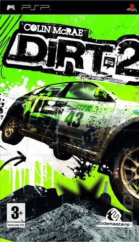 DiRT 2 - PSP Cover & Box Art