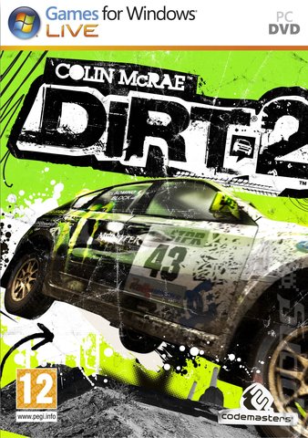 DiRT 2 - PC Cover & Box Art