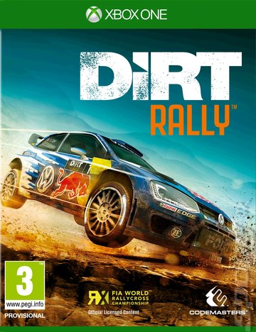 DiRT Rally - Xbox One Cover & Box Art
