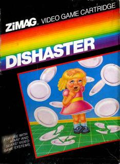 Dishaster - Atari 2600/VCS Cover & Box Art