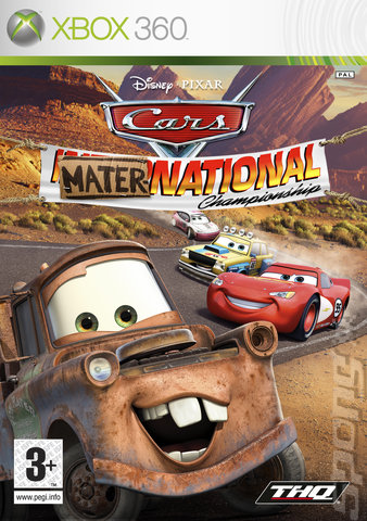 Disney Pixar Cars: Mater-National - Xbox 360 Cover & Box Art