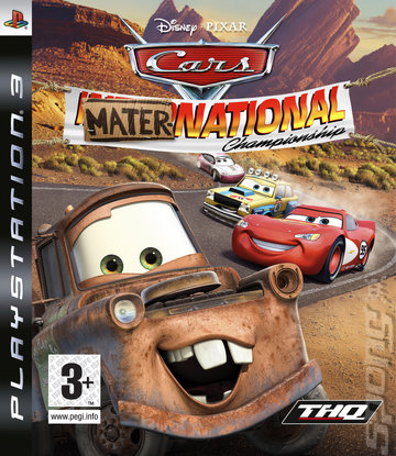Disney Pixar Cars: Mater-National - PS3 Cover & Box Art