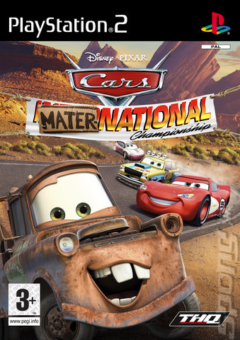 Disney Pixar Cars: Mater-National - PS2 Cover & Box Art