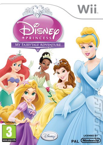Disney Princess: My Fairytale Adventure - Wii Cover & Box Art
