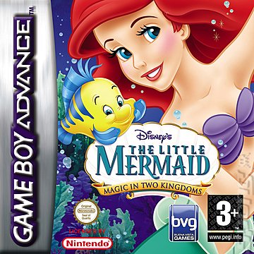 Disney's Little Mermaid: Magic in Two Kingdoms - GBA Cover & Box Art