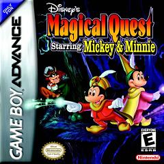 Magical Quest Starring Mickey and Minnie - GBA Cover & Box Art