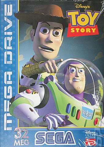 Disney's Toy Story - Sega Megadrive Cover & Box Art