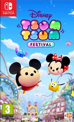 Disney Tsum Tsum Festival - Switch Cover & Box Art