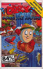 Dizzy Down the Rapids - Sinclair Spectrum 128K Cover & Box Art