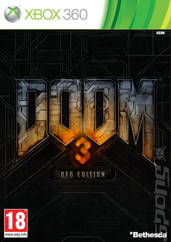 Doom 3 BFG Edition - Xbox 360 Cover & Box Art