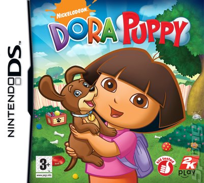 Dora Puppy - DS/DSi Cover & Box Art