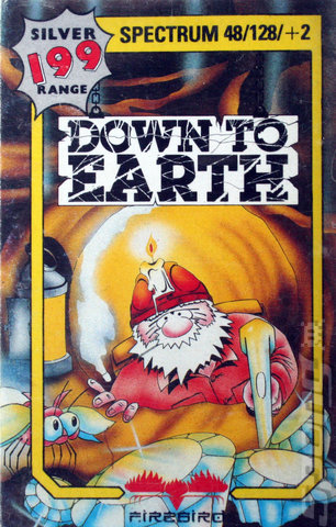 Down to Earth - Spectrum 48K Cover & Box Art
