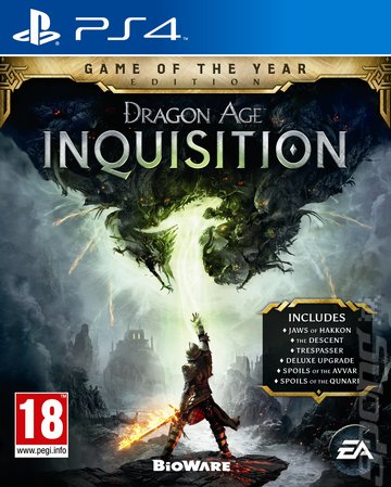 Dragon Age: Inquisition: Game of the Year Edition - PS4 Cover & Box Art