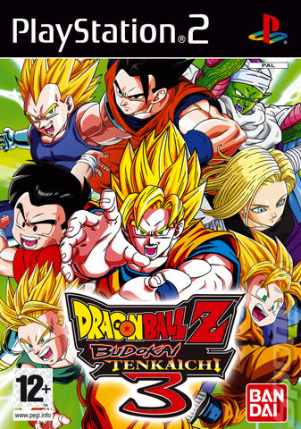 Dragon Ball Z Budokai Tenkaichi 3 PlayStation 2 Box Art Cover by