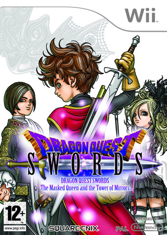 Dragon Quest Swords: The Masked Queen and the Tower of Mirrors - Wii Cover & Box Art