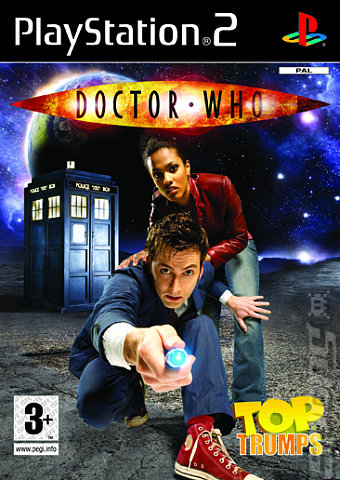 Doctor Who: Top Trumps - PS2 Cover & Box Art