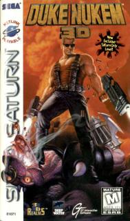 Duke Nukem 3D - Saturn Cover & Box Art