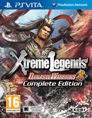 Dynasty Warriors 8: Xtreme Legends: Complete Edition - PSVita Cover & Box Art