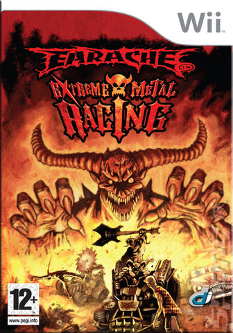 Earache: Extreme Metal Racing - Wii Cover & Box Art