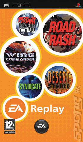EA Replay - PSP Cover & Box Art