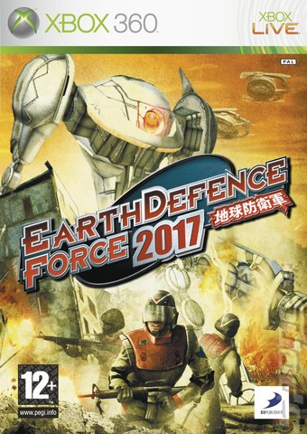 Earth Defence Force 2017 - Xbox 360 Cover & Box Art