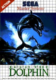 Ecco The Dolphin  - Sega Master System Cover & Box Art