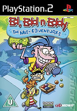 Ed, Edd 'n' Eddy: The Mis-Edventures - PS2 Cover & Box Art