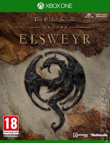 Elder Scrolls Online: Elsweyr - Xbox One Cover & Box Art