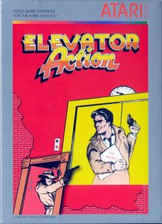 Elevator Action - Atari 2600/VCS Cover & Box Art