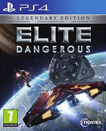 Elite: Dangerous - PS4 Cover & Box Art