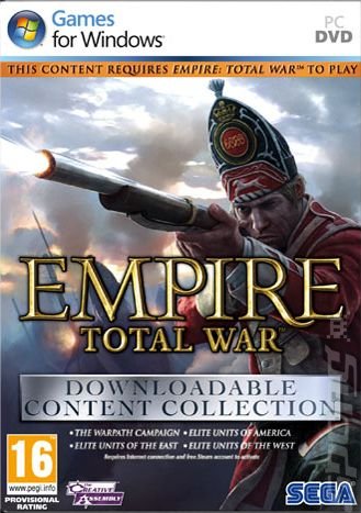 Empire: Total War: Downloadable Content Collection - PC Cover & Box Art