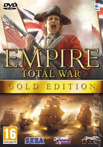 Empire: Total War: Gold Edition - Mac Cover & Box Art