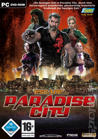 Escape From Paradise City - PC Cover & Box Art